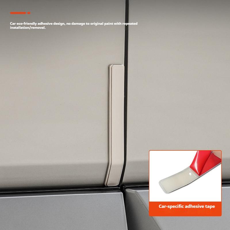 For BYD Leopard 8 Denza B8 Car Door Anti Collision Strip Hidden Body Guard Sticker Scratch Proof Decor Auto