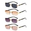 1pc Frameless Blue Light Blocking Glasses for Men & Women Perfect for Driving Parties Holidays