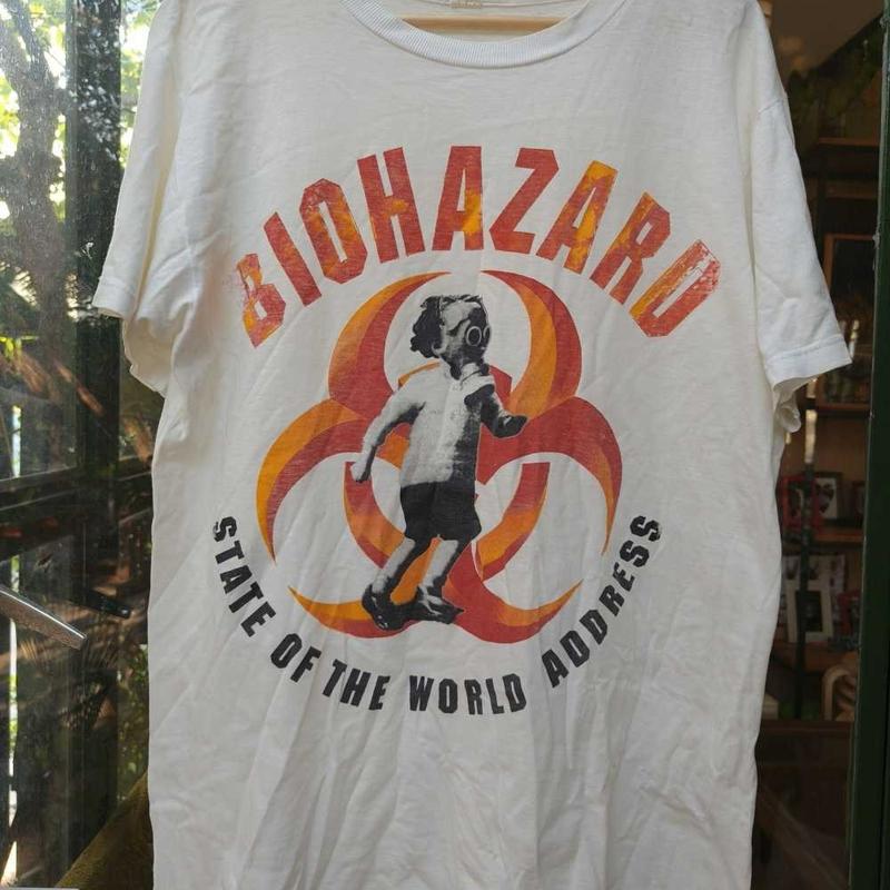 Biohazard Band Weiß Baumwolle S 5xl T-Shirt Dm199