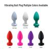 Wireless Remote-Control Mini Butt Plug Vibrator for Men & Women
