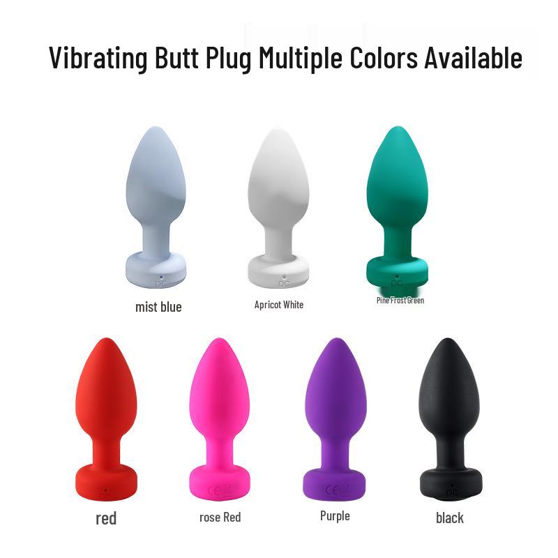 Wireless Remote-Control Mini Butt Plug Vibrator for Men & Women