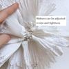 Cloth Lace Scrunchies Double Layer Pleated Large Hair Scrunchies Fashion Elastic Hair Bands  Girl