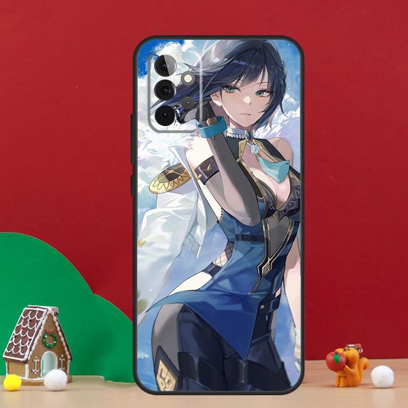 Genshin Impact Yelan Case For Samsung Galaxy A55 A52 A32 A12 A33 A06 A16 A26 A36 A56 A15 A53 A13 A34 A54 A14 A17