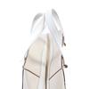 Kate Spade Leather Handbag Beige X White Women Used