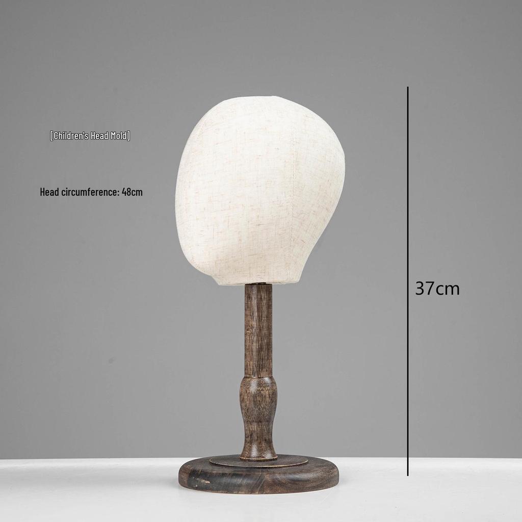 Desktop Female Mannequin Hat and Wig Display Stand