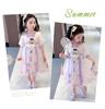Girls' Hanfu Summer Collection Children's Ancient Costume Dress 2026 New Chinese Style Summer Dress Baby Princess Dress Summer