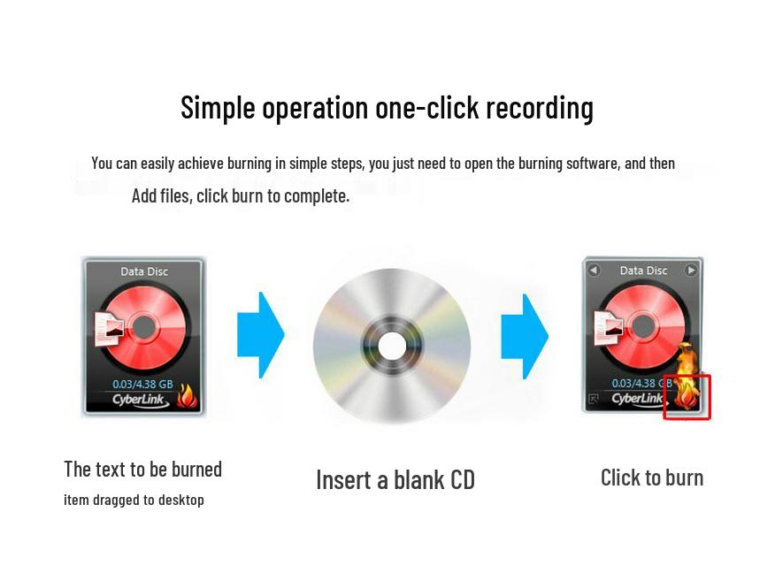 Ultra-Thin Type-C/USB Mobile External Optical Drive DVD Burner