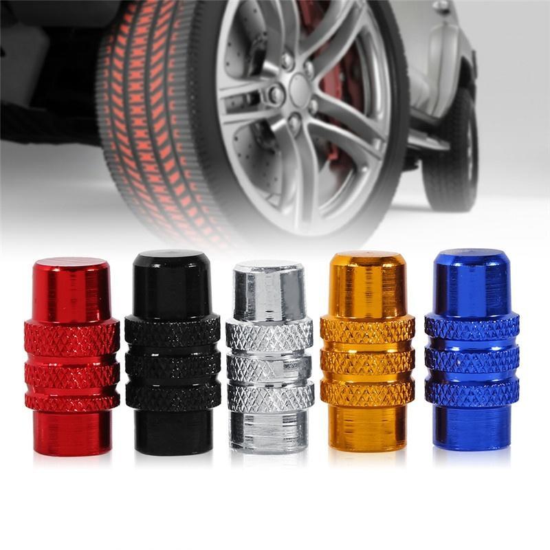 Practical Universal Aluminum Cover Car Wheel Tire Rim Air Port Valve Stem Cap