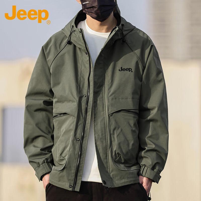 

Jeep Men s Casual Workwear Windbreaker Jacket XL