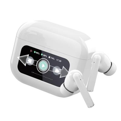 Bluetooth True Wireless Earbuds with Touch LCD HiFi High Separate Left and Right Touch Comfortable Automatic Compatible with iOS and Japanese