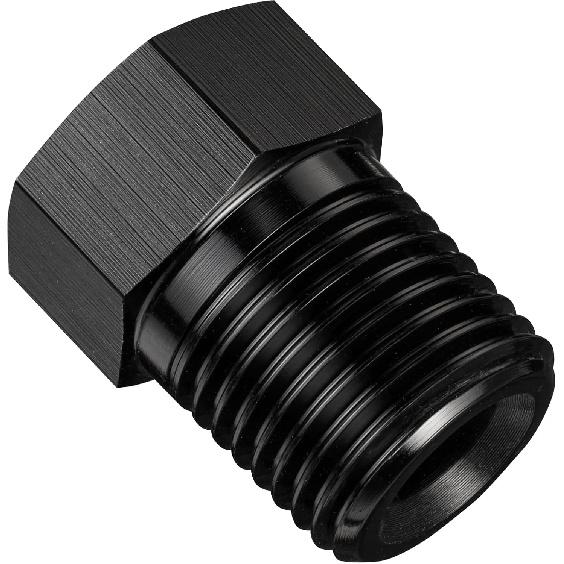 EVIL ENERGY 1/8  NPT Заглушка Мужская Шестигранная Головка Фитинг-Адаптер Алюминий Черный 1/8NPT