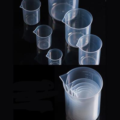 Messzylinder mit Skala Transparenter Messbecher für Laborbedarf