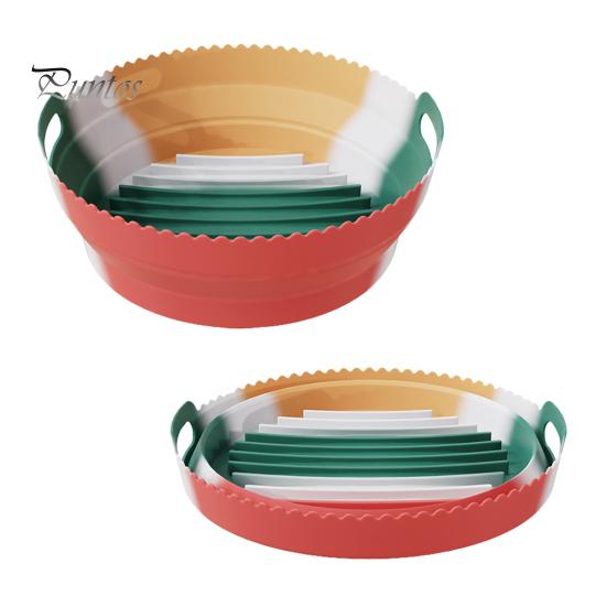 Silikonové vložky do fritézy Opakovaně použitelné čtvercové vložky do fritézy pro 4-6 QT vložky do potravinářské pečicí pánve Příslušenství k fritéze