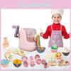 Colorful Children's Diy Clay Set Creative Cartoon Ice Cream Noodle Machine Toy