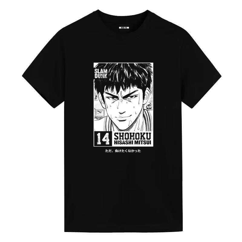 Dunk Master Cotton T-shirt Joint Name Around Short-sleeved Sakuragi Hanamichi Ryukawa Loose Basketball Shirt Ball Clothes