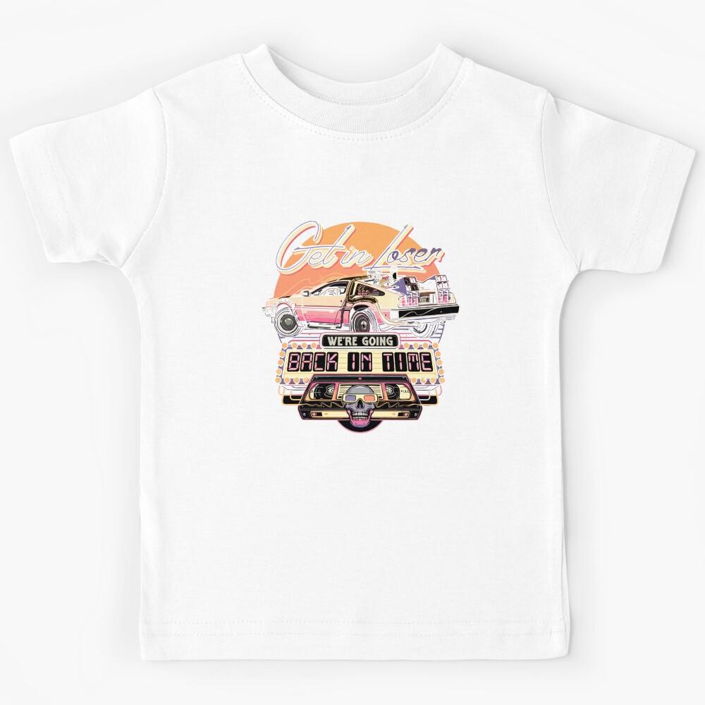Vintage Classic Car Delorean Exclusive Halloween Kids T-Shirt 170