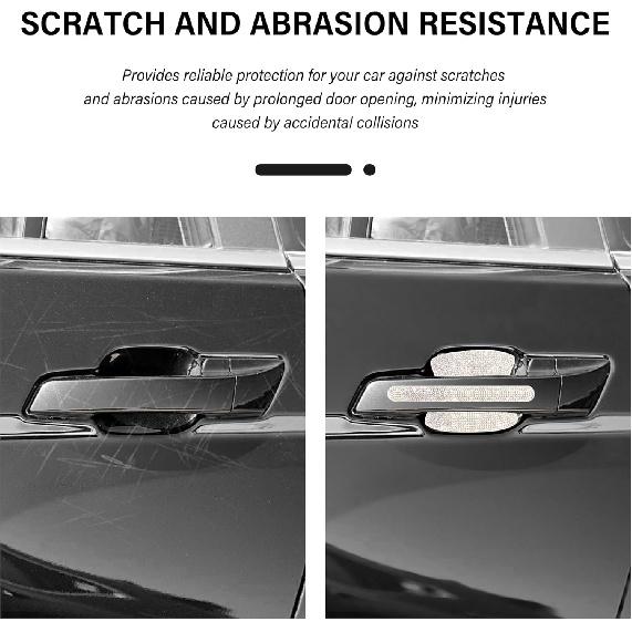 8 Stück Bling Auto Türgriff Schutz Kit, Strass Auto Türgriff Kratzschutz für Autodeko, Türgriffabdeckung Autoaufkleber Bling Auto