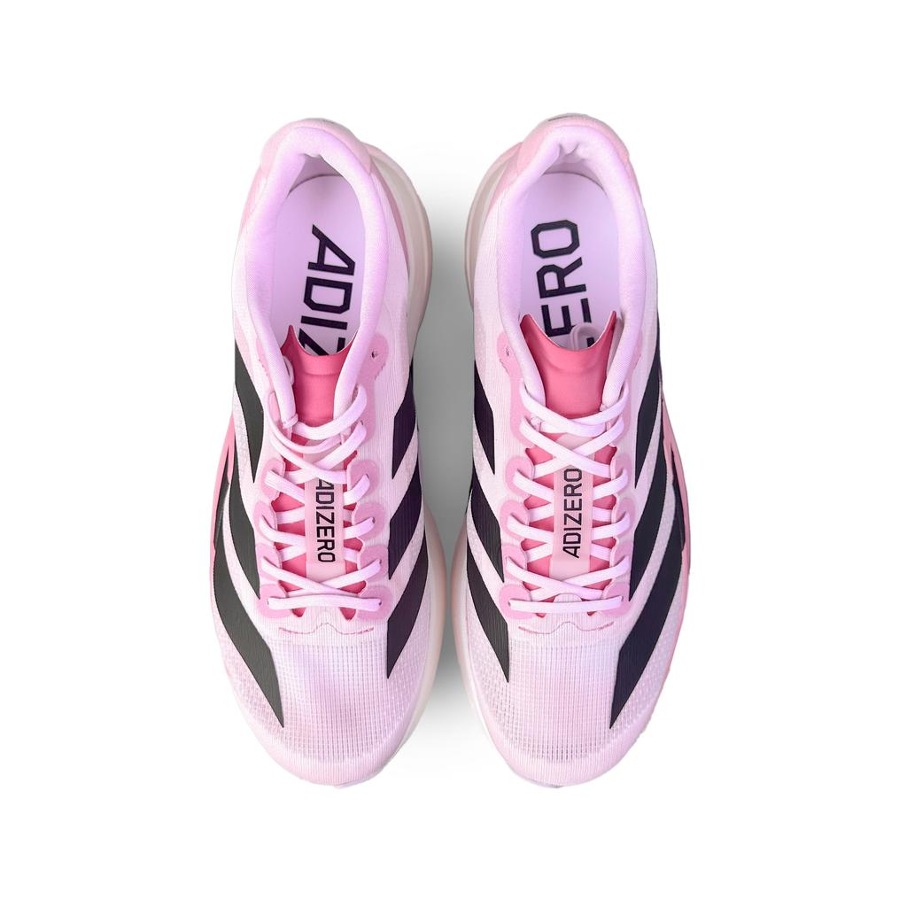 adidas Adizero Evo SL Cushioning, Wear Resistant Low Top Running Shoes Men's Pink JH6206(Team258-)