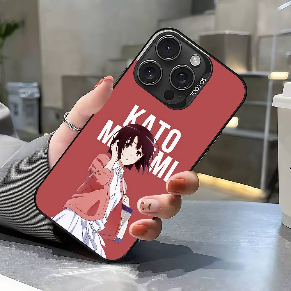 

Anime Saekano How To Phone Case For IPhone 17 16 15 14 13 12 11 Pro Max Plus Color Shockproof Back Silver Cover iphone14
