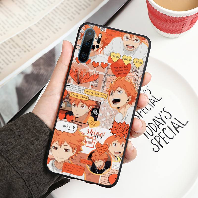Anime Volleyball Boy Phone Case For Huawei P20 P30 P40 Lite Pro P Smart 2019