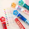 Multicolored Pen Cartoon Ballpoint Pen 10 Color-in-1 Writing Pen Write Smoothly for Student Adult Writing Journaling