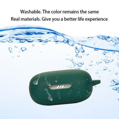 Estojo de Silicone à Prova de Choque para Fones de Ouvido JBL Live Flex para Anti-Queda Anti-Impressão Digital Estojo para Fones de Ouvido de Viagem
