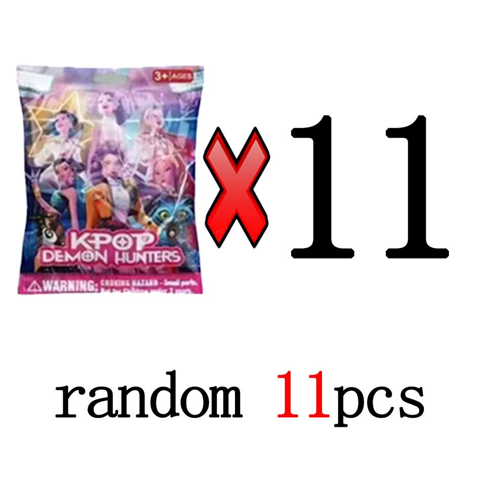 Anime Kpop Demon Hunters blind box Action Figure Ranimeumi Mira Zoey Sussy Phone Decor Model for Kids gift