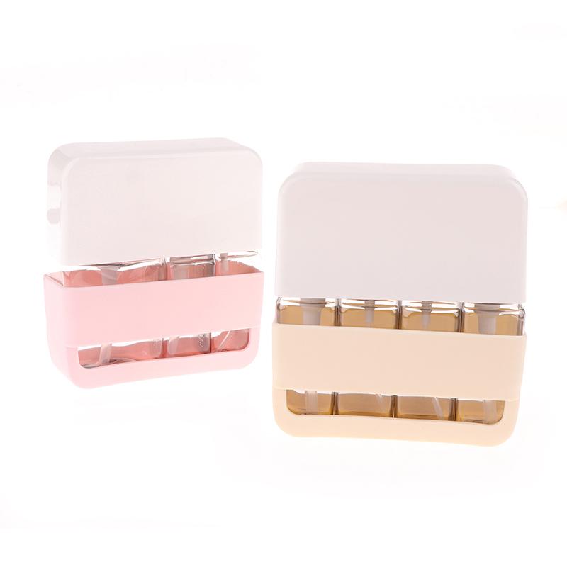 Ensemble de Bouteilles de Voyage 2/3/4-en-1 Combinaison Shampooing Gel Douche Savon pour les Mains Lotion Flacon Vide Fractionné Kit de Voyage Accessoires