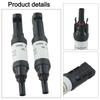 Heavy Duty Photovoltaic Diode Connector 30A with Antireverse Flow Technology Perfect for Outdoor Solar Installations