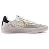 Li Ning Skategeneral Rutschfeste Stoßdämpfung Low-Top Skateschuhe Herren Sneaker Champagner-Weiß AEPSA49-7