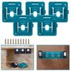 Organize Your Workshop with 5 Pack Battery Holders for 18V Batteries