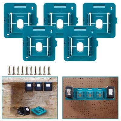 Organize Your Workshop with 5 Pack Battery Holders for 18V Batteries
