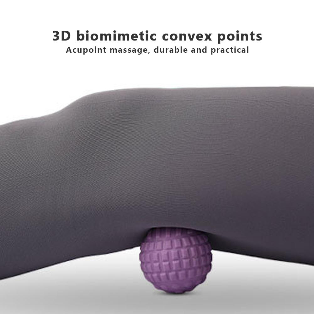 TPR Floating Point Muscle Relaxation Massager Ball Sport Fitness Hand Foot Pain Relief Plantar Fasciitis Reliever Reusable Ball