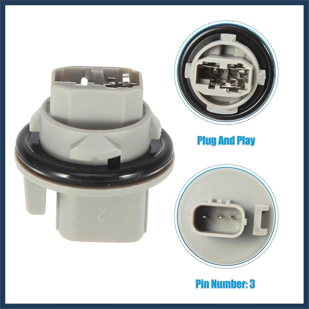 33302-S5A-A01 Turn Signal Pointer Socket T20 W for Honda Odyssey Element Crosstour Civic CR-V for Acura TSX TL RDX Stylish Design
