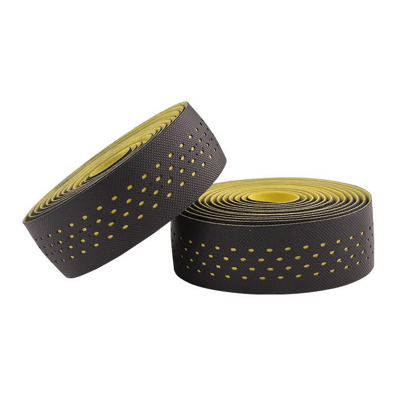 PU Foam Bicycle Handlebar Tape With Anti-Slip Texture Shock Absorption Breathable Perforated Design Road Bike