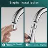 1pc Flexible Kitchen Faucet Sink Mixer Tap Sprayer Head Filtered Water Tap Replaceable Water Tap