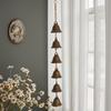 Balconies Metal Wind Chimes Hanging Decors With Bells and Chain, Soft Bells Accent for Patios, Porch, Window or Entryway