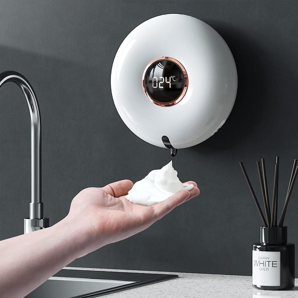 280 ml Smart Tvåldispenser Automatisk Väggmonterad Beröringsfri Flytande Tvåldispenser För Badrum Kök