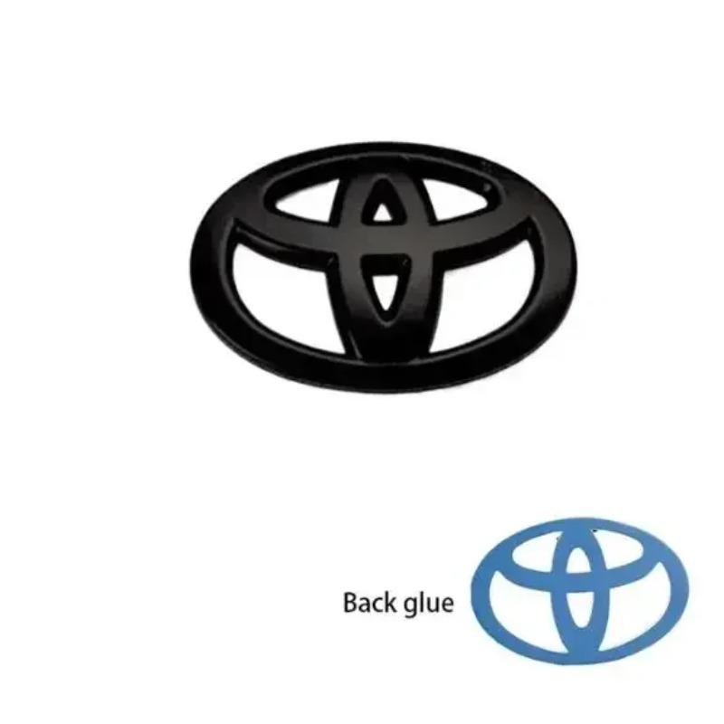 1 Pezzo 3D ABS Auto Griglia Anteriore Bagagliaio Logo Emblema Adesivi Per Toyota Corolla CHR RAV4 Yaris Vios Prado Camry Accessori Auto