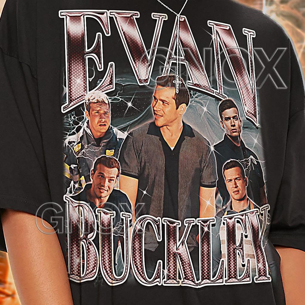 EVAN BUCKLEY Shirt, Evan Buckley Tshirt, Evan Buckley Retro Tees, Evan Buckley Retro 90s Sweater, Evan Buckley Merch Gift #saf