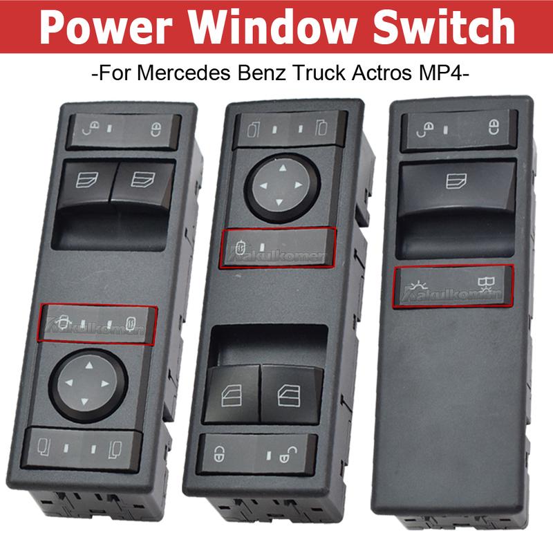 New Durable Car Accessories High Quality Window Switch A9605451213 A9605450813 9605450813 For Mercedes-Benz Truck Actros MP4