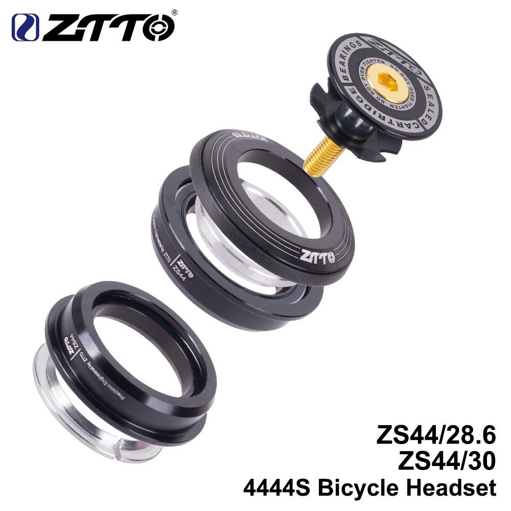 New 3434S Bicycle Headset 4444S 4252ST Sealed Bearing Straight Tube Headset Accessories Road Bike Internal Threadless Headset