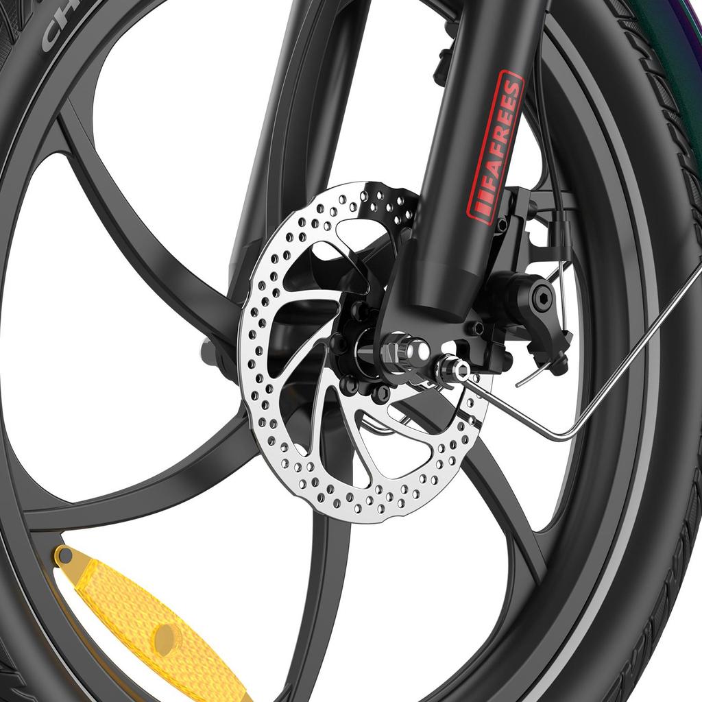 Elektrisches Fahrrad Fafrees F20+ Pro 250W Motor Faltbares Stadtelektrofahrrad 36V 25AH LCD-Display Shimano 7-Gang 20" Fettreifen