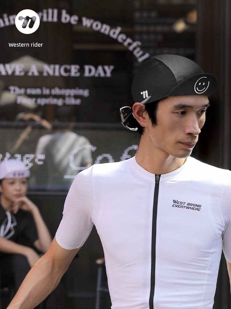 West Rider Cycling Cap Ice Silk Sun Protection Helmet Liner Head Cover Unisex Summer Sweat-Absorbing Quick-Drying Cycling Gear