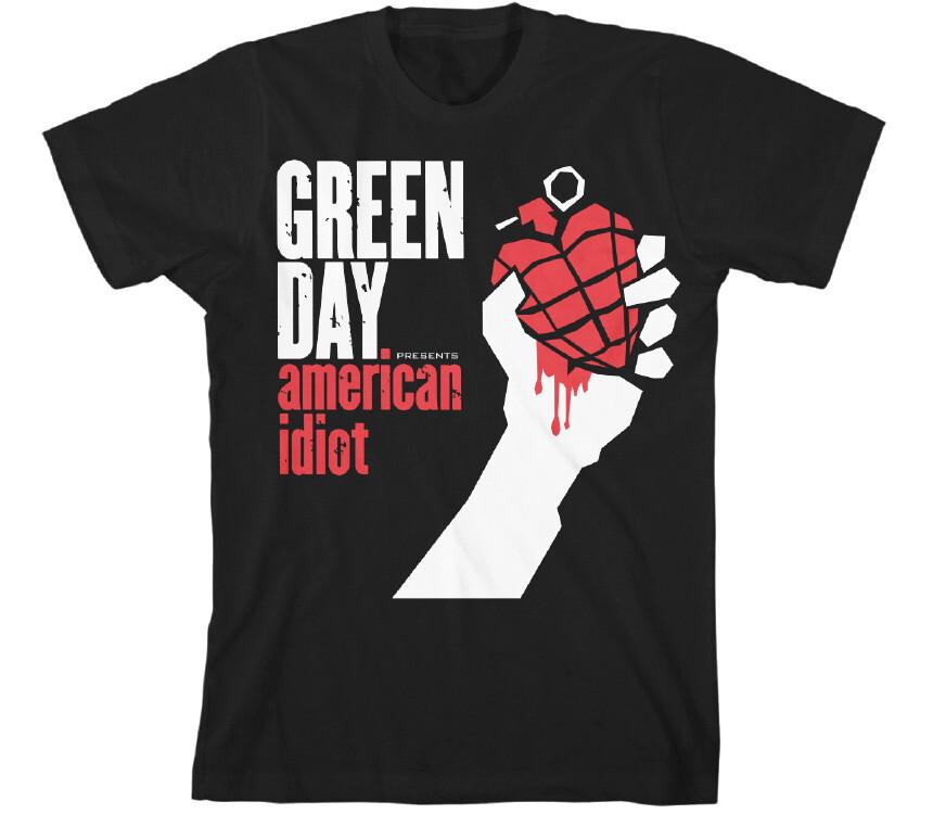 Футболка Green Day American Idiot XXL