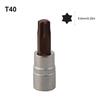 T15 Bit Socket Torx T25 T30 6.35mm / 1/4 Inch T8-T40