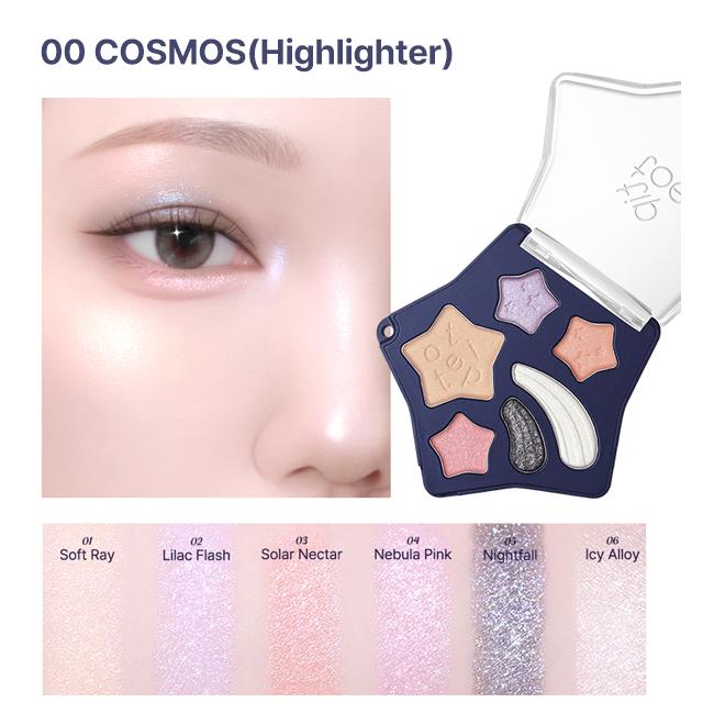 tiptoe Wish Touch Eye Palette (6 Colors)
