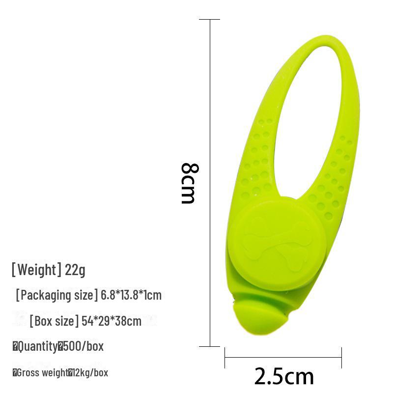 

Светодиодный силиконовый ошейник для собак с подсветкой Universal Size