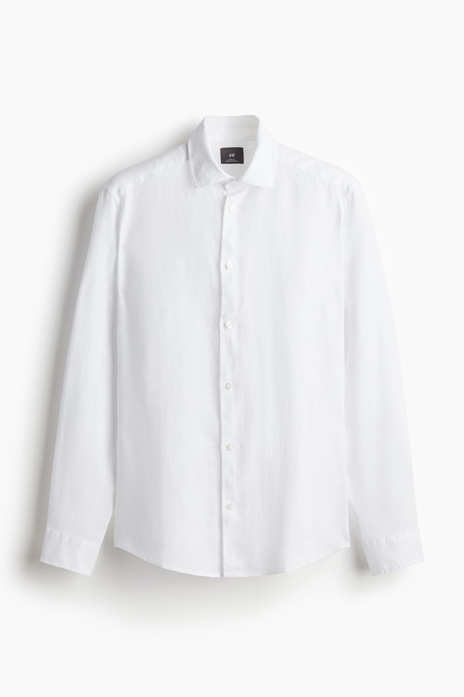 

Льняная рубашка Slim Fit