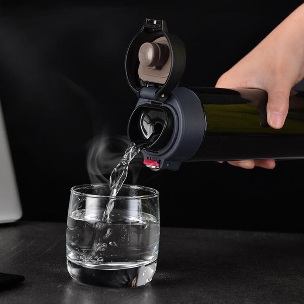 500ML Capacity Vacuum Flask Bouncing Cover Thermo Cup Drinkware Coffee Mug Milk Container